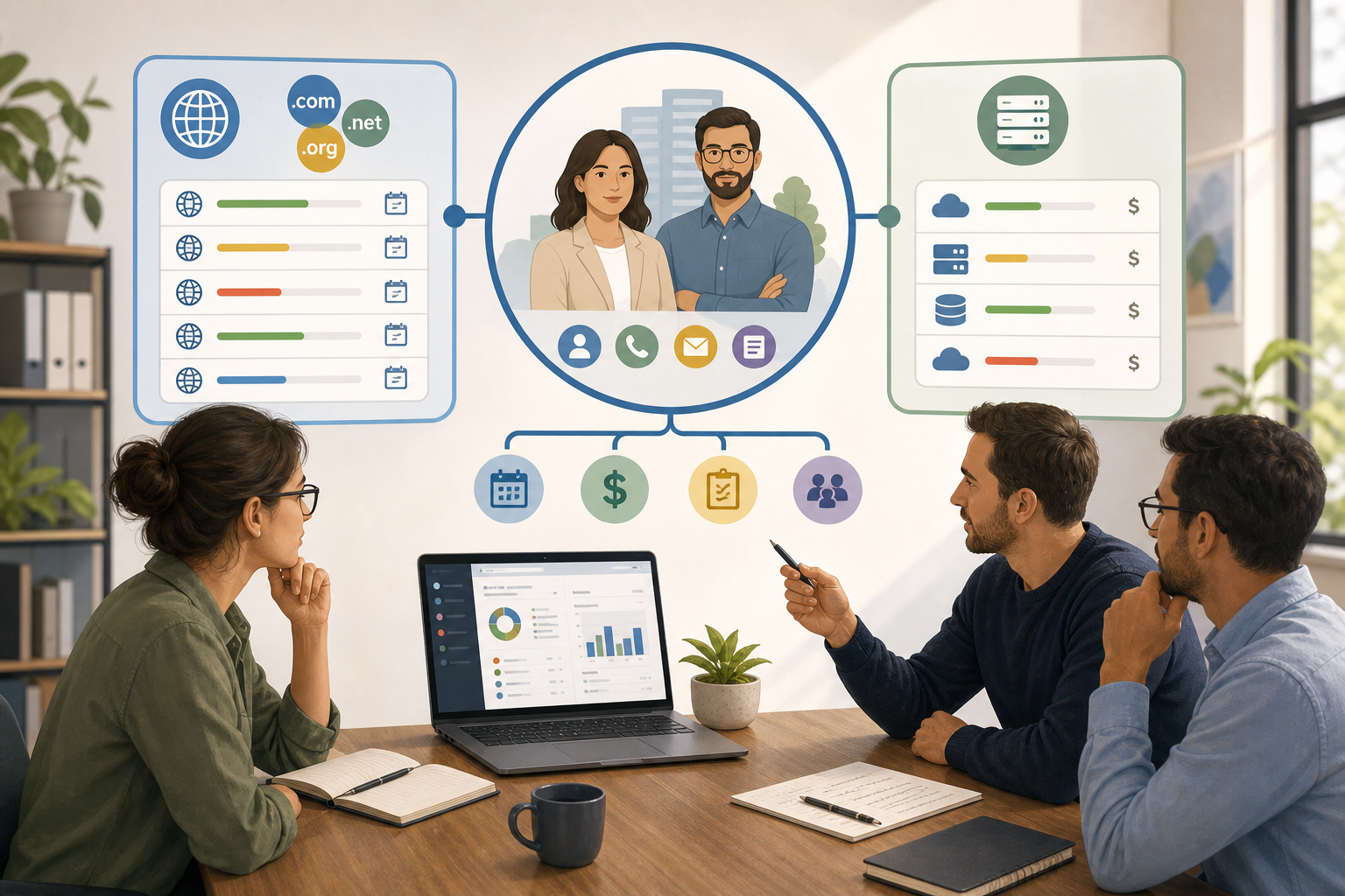 How to Track Domains and Hosting Plans by Client